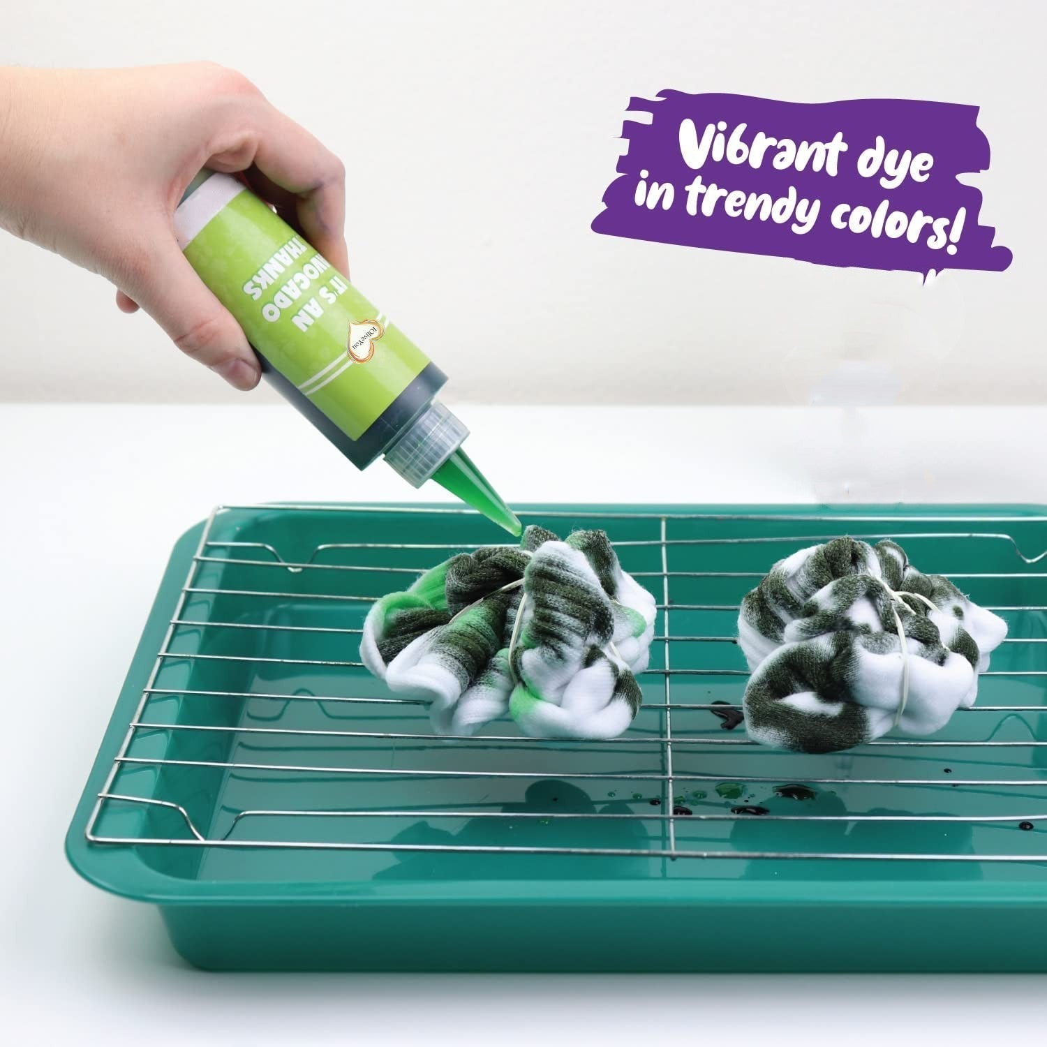 Green Olive Teal Forest Tie Dye Dye | IOliveYou® Tie Dye Kits