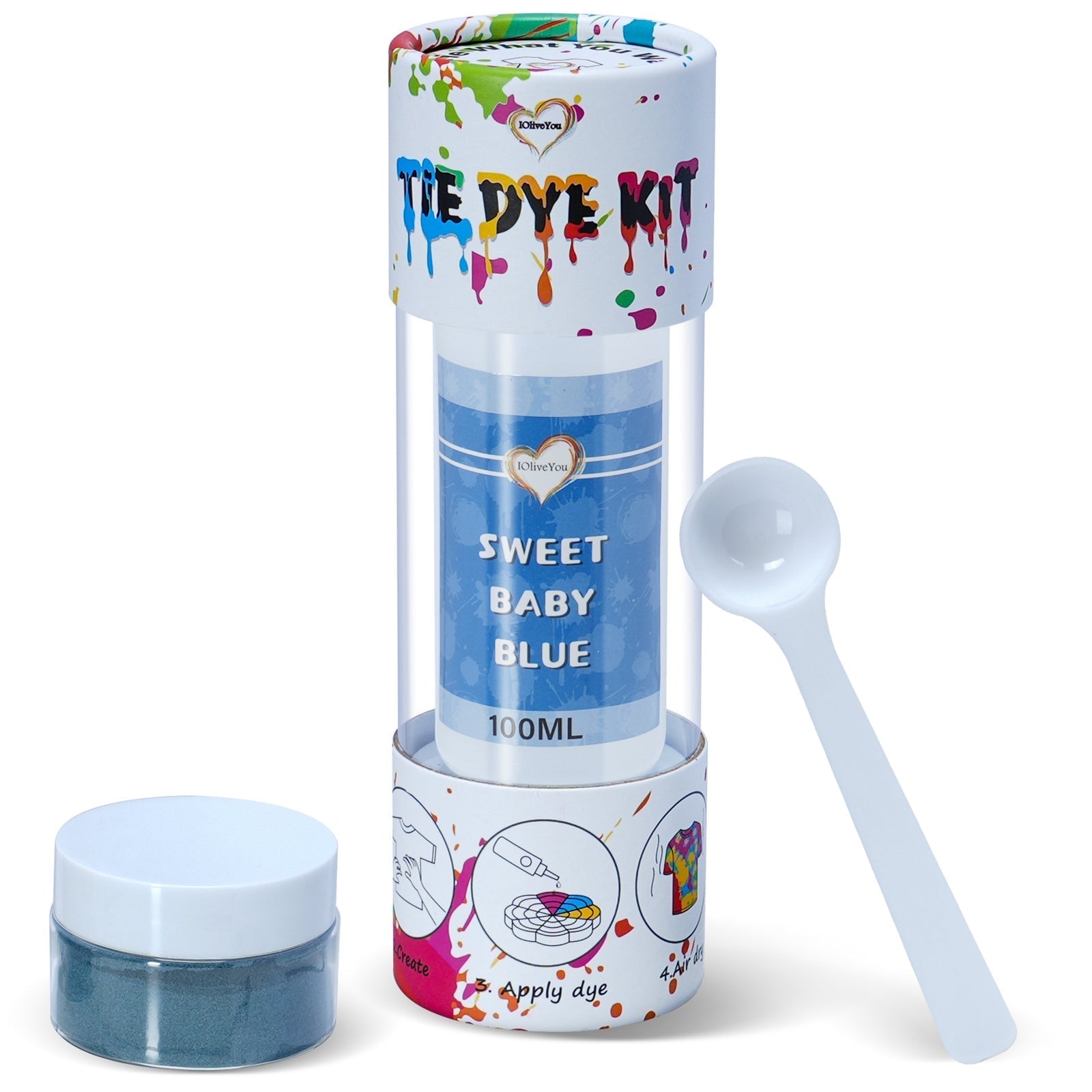Tie Dye Powder Refills -12 Colors | IOliveYou®