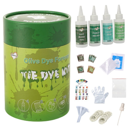 Green Olive Teal Forest Tie Dye Dye | IOliveYou® Tie Dye Kits