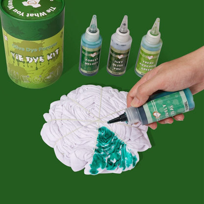 Green Olive Teal Forest Tie Dye Dye | IOliveYou® Tie Dye Kits
