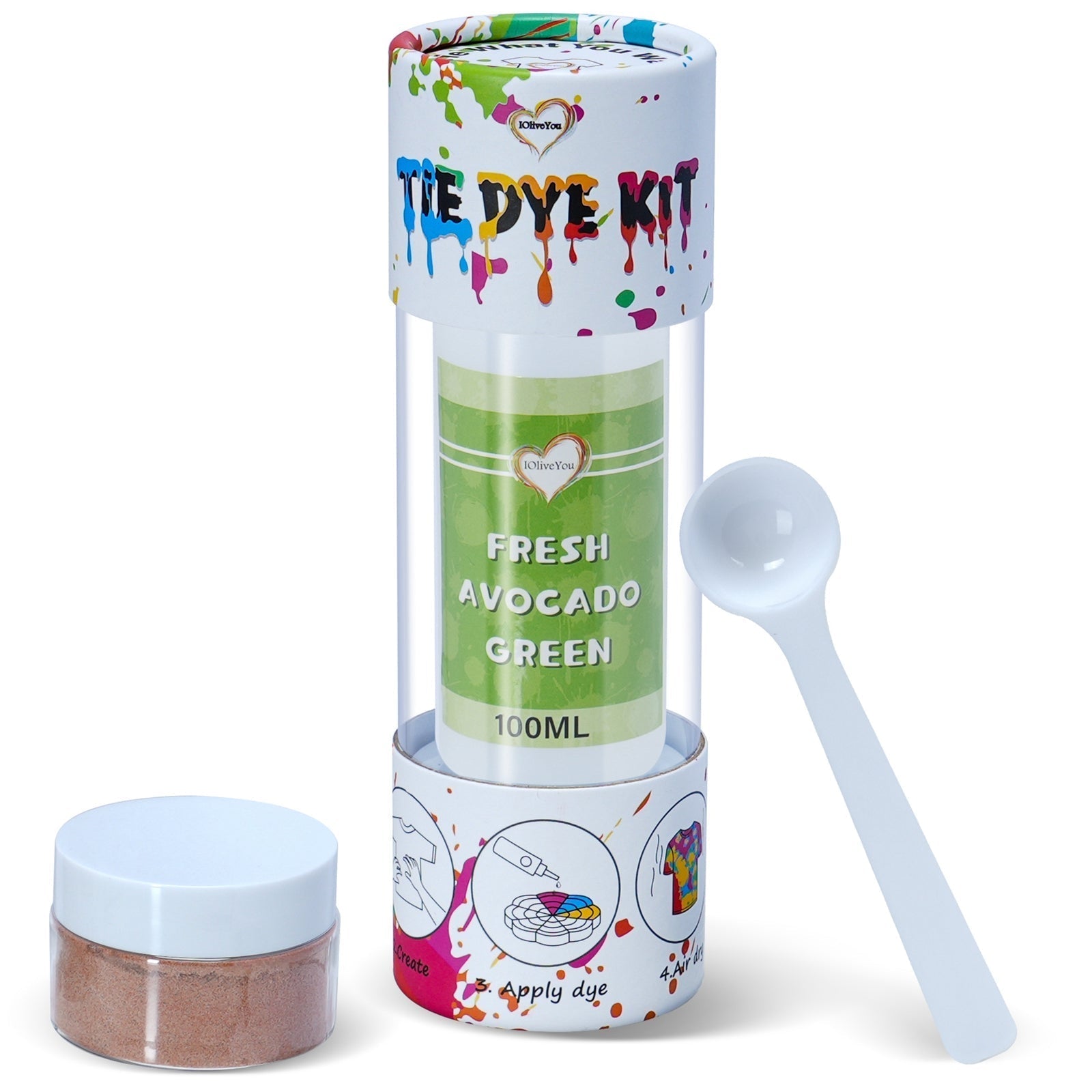 Tie Dye Powder Refills -12 Colors | IOliveYou®