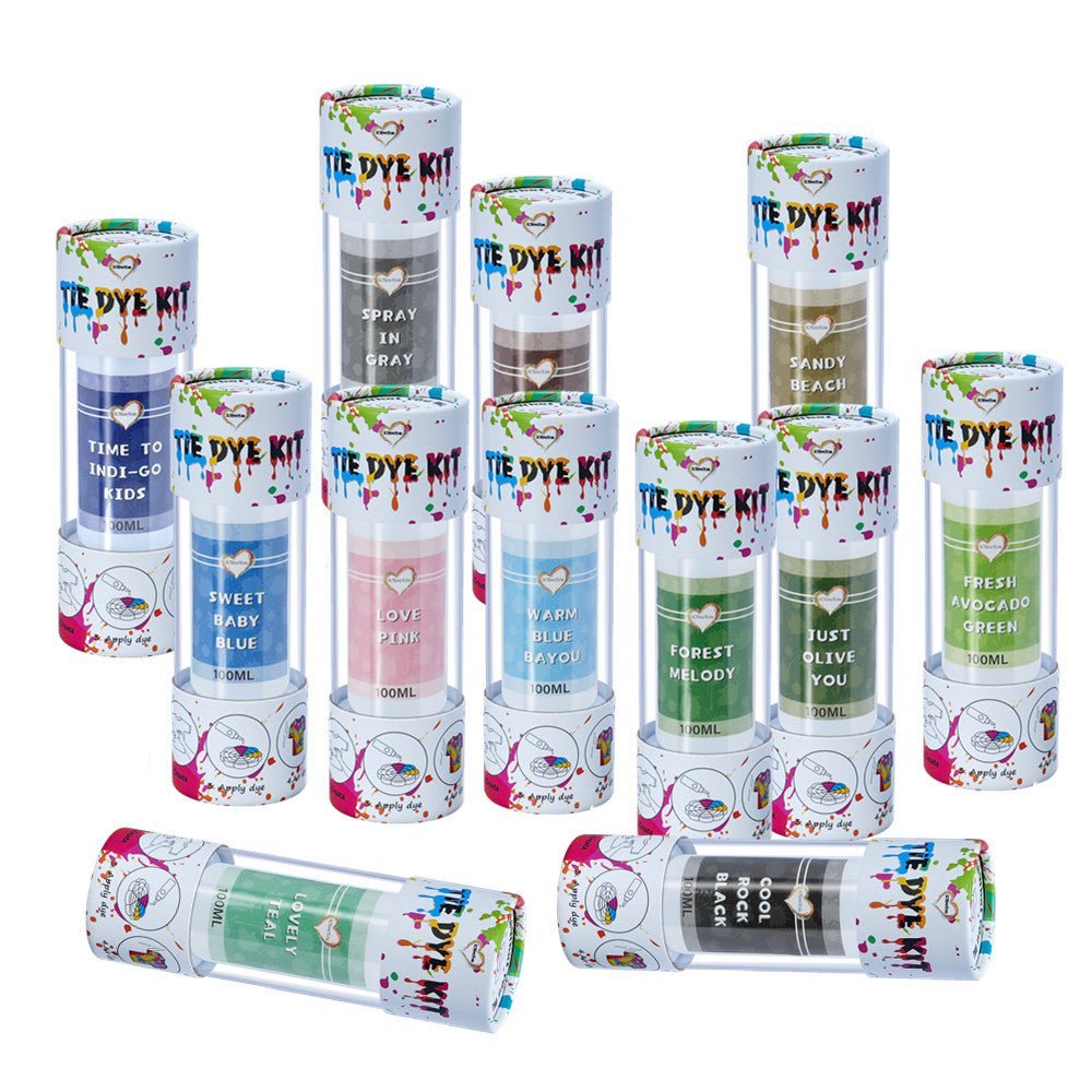Tie Dye Powder Refills -12 Colors | IOliveYou®