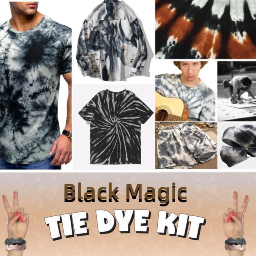 Black Gray Purple Sandy Tie Dye Dye | IOliveYou® Tie Dye Kits