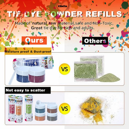 Tie Dye refills -8colors | IOliveYou®